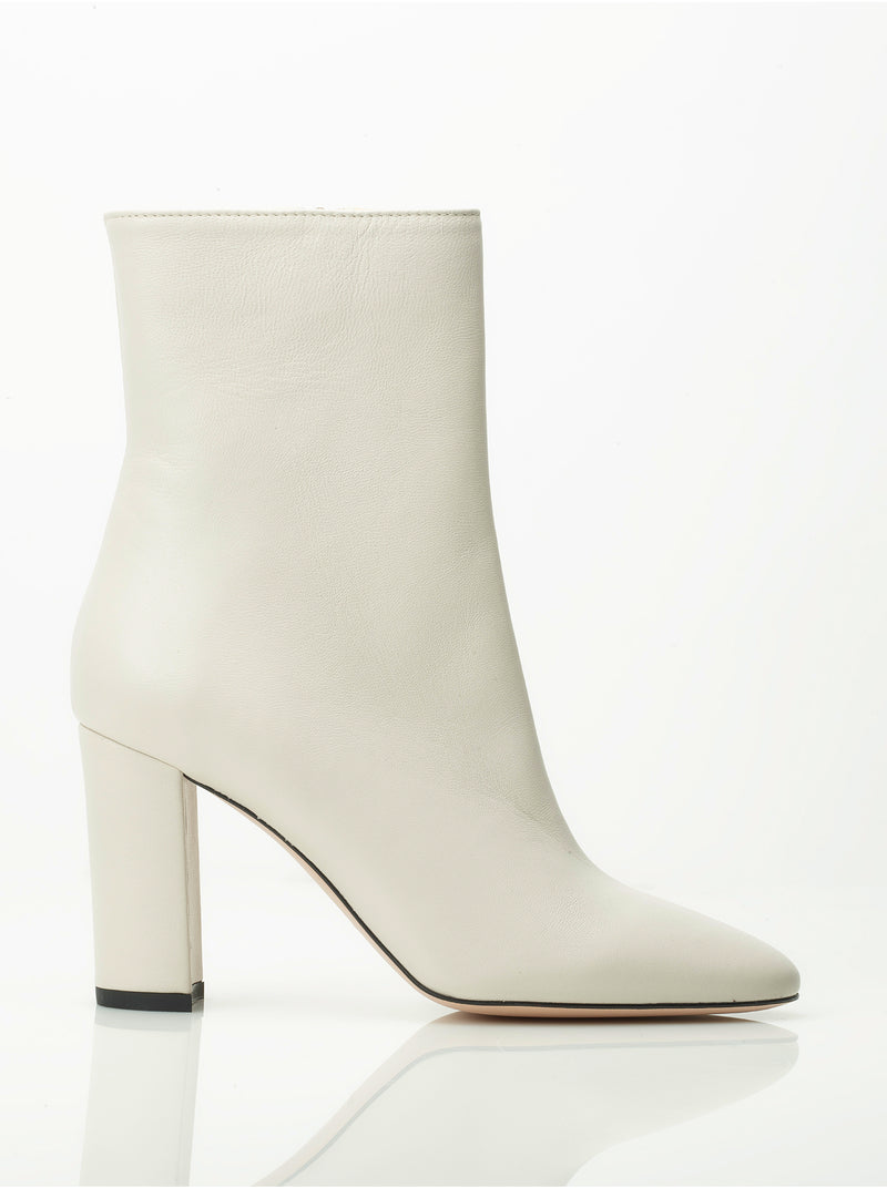 Stivaletti Brigitte nappa crema